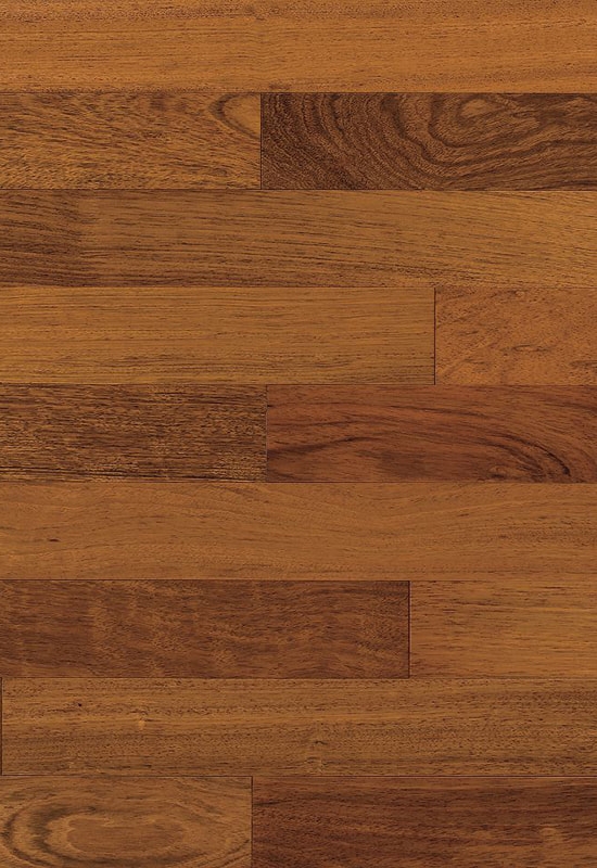 Cumaru 90 (120) lantai kayu padat rata