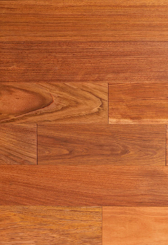 Jatoba 90 (120mm) lantai kayu padat rata