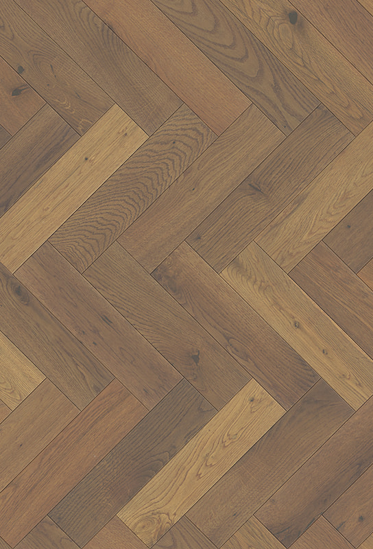 Dark Smoked Europe Europe Herringbone Engineered Wood Flooring OA003-3
